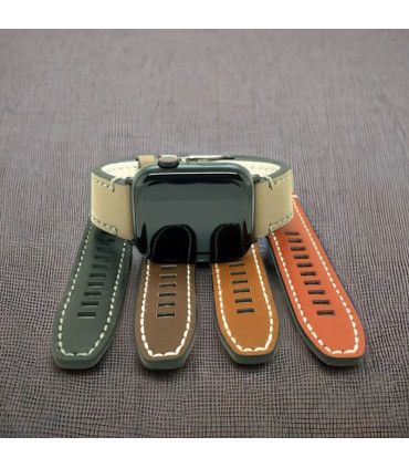 Bracelet cuir AWP414 compatible Apple Watch – 38 à 49mm