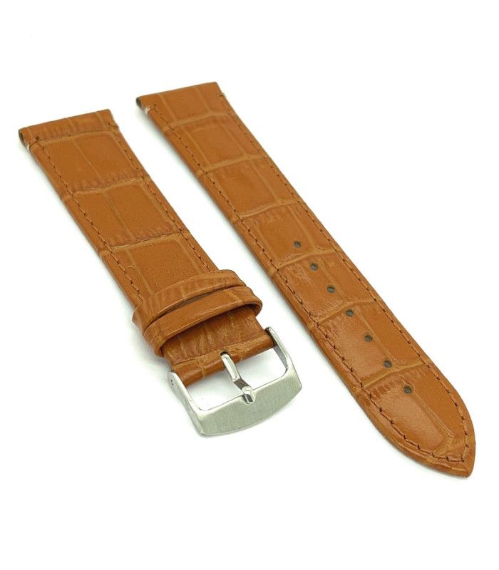 Bracelet montre cuir crocodile classique confortable – Diloy 402