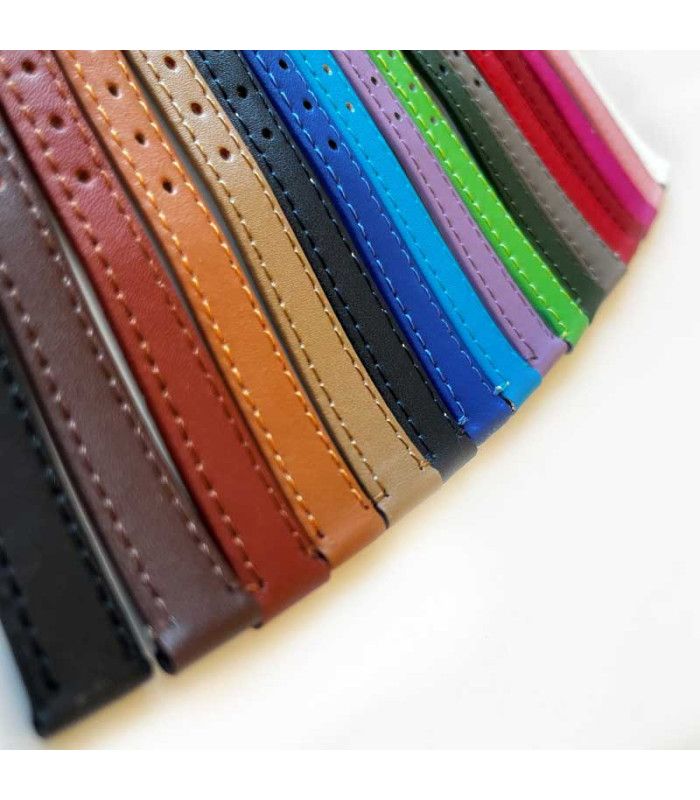 Lederarmband Diloy 304 – Klassisch, glatt, genäht, flach