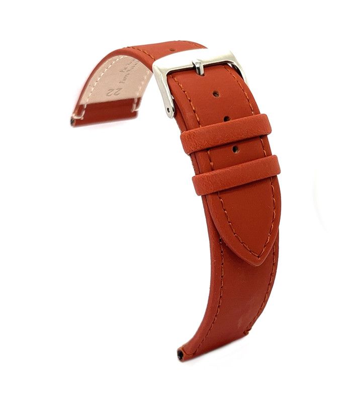 Flat smooth leather strap classic 10mm 12mm 14mm 16mm 18mm 20mm 22mm