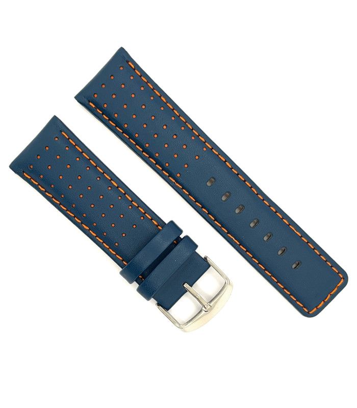 Correas de Reloj de Piel Vacuno Lisa con Agujeros. Diloy Ref. 367