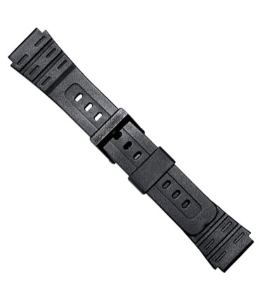 Correia relógio Diloy compatível com Casio W59 W63 W64 W66 W67 W85 EB3005 F105 F106 F91 F93 F94 F98 FLB91 FS60 JC30 284P1 18mm