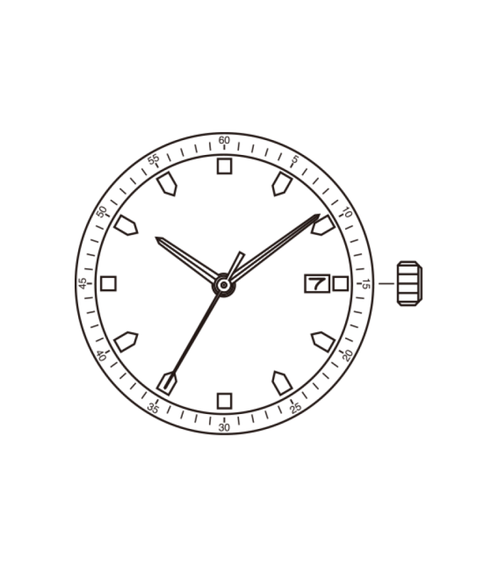 Watch Movement Ref MIYOTA GL10